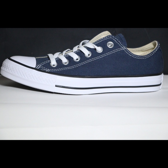 Converse Classic Navy Blue All Star Low Top - Picture 3 of 7